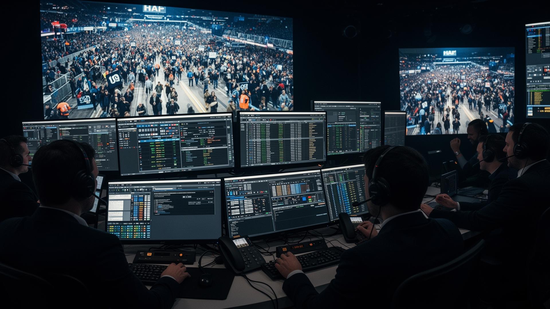 Live event operations command centre